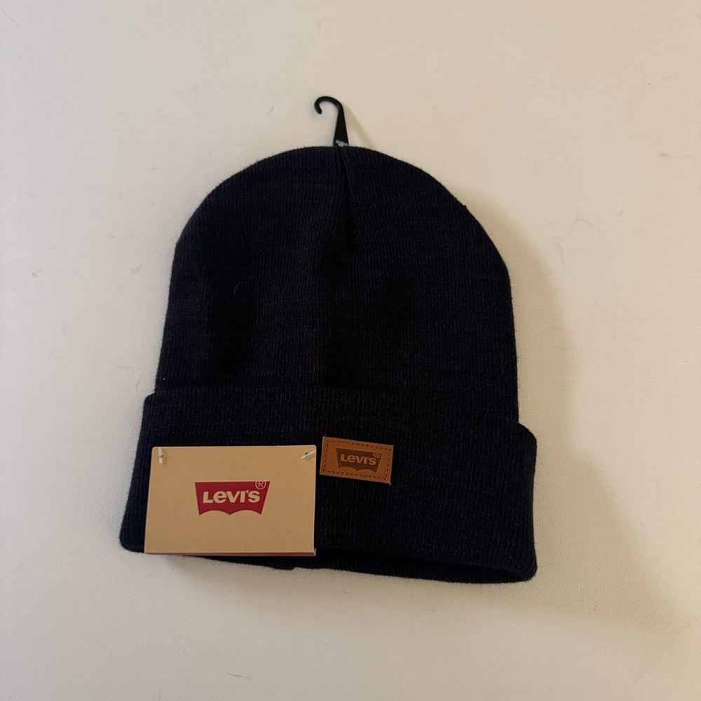 Levis Beanie Mens Navy